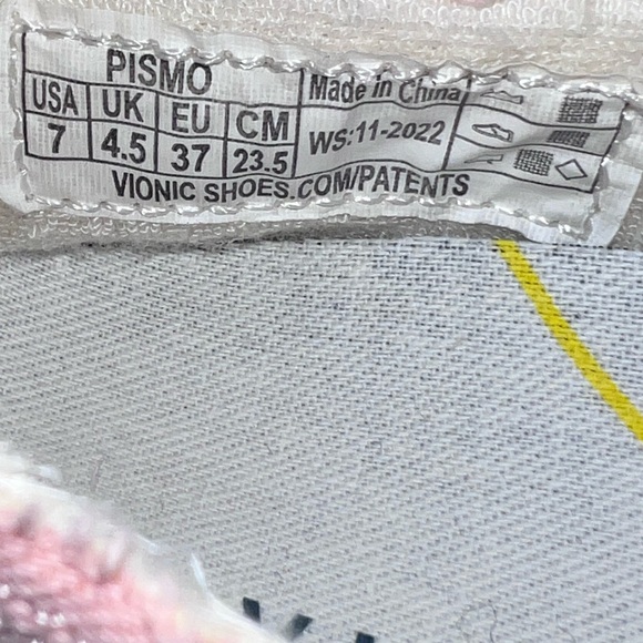 Vionic Beach Pink Casual Flats - Picture 7 of 8